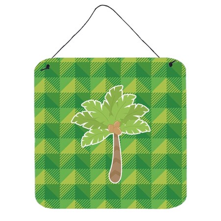 Carolines Treasures Palm Tree Wall or Door Hanging Prints BB7027DS66